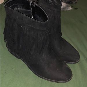 Fringe Bootie